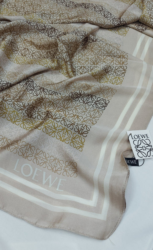 Printed Silk-Anagram