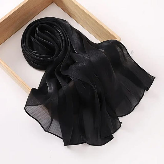 Organza Silk-Black