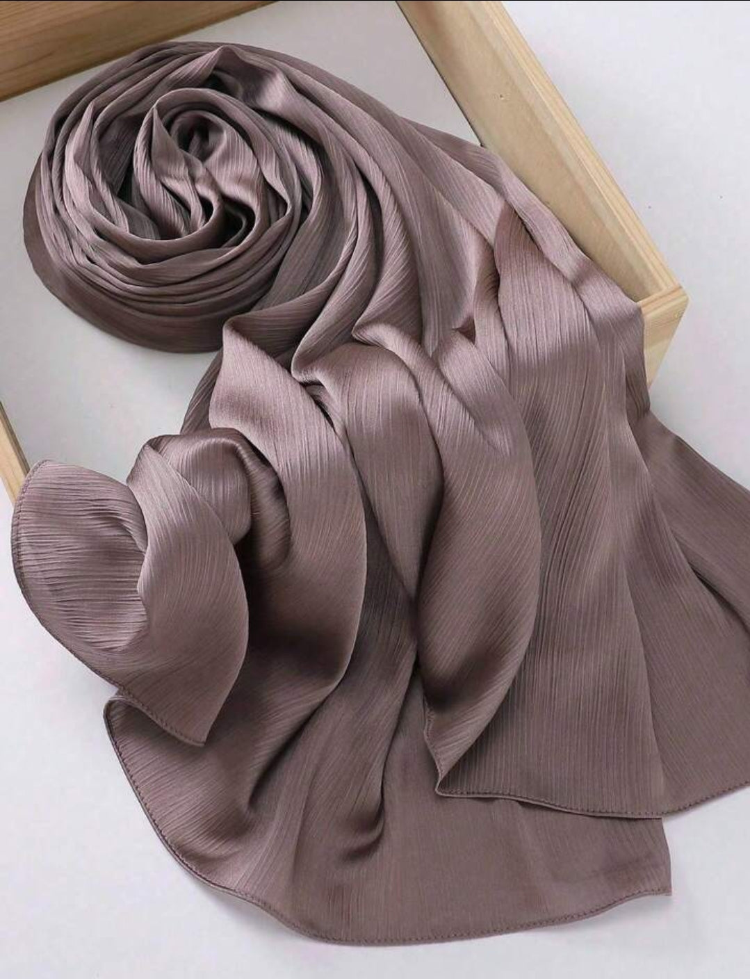 Metallic Silk-Dusty purple