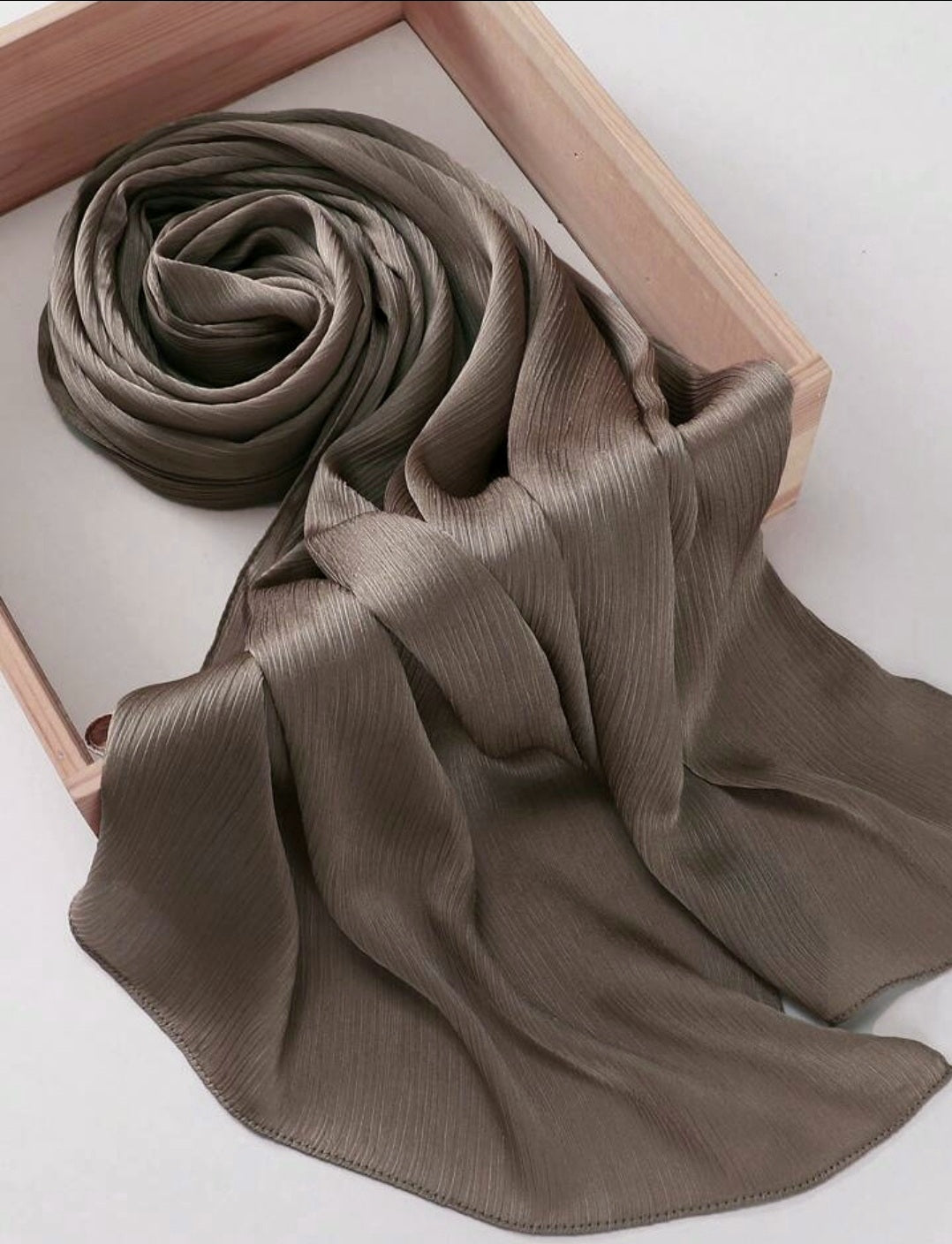 Metallic Silk-Mocha brown