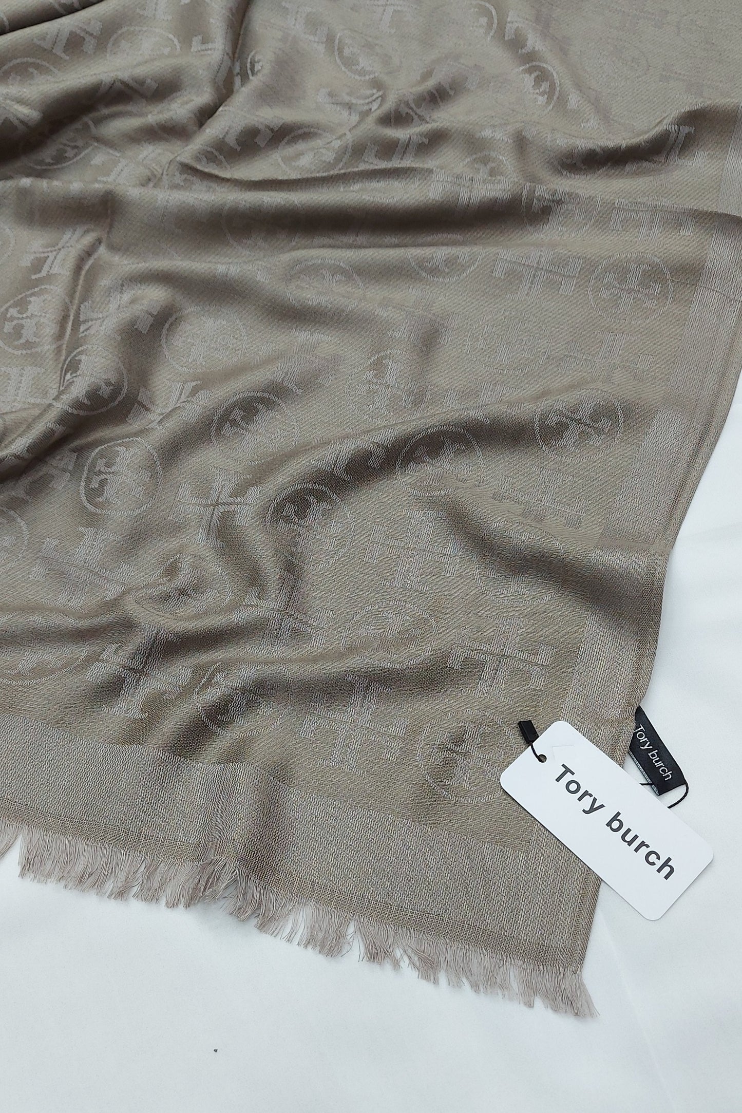 Cotton-Emblem Taupe