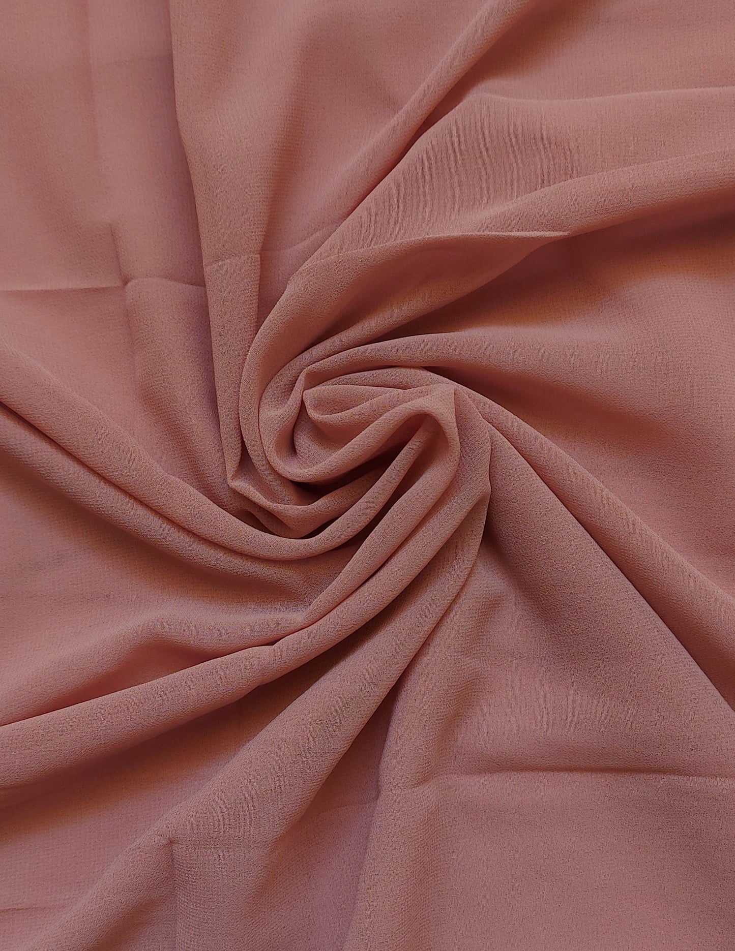 Georgette hijab-Peach pink