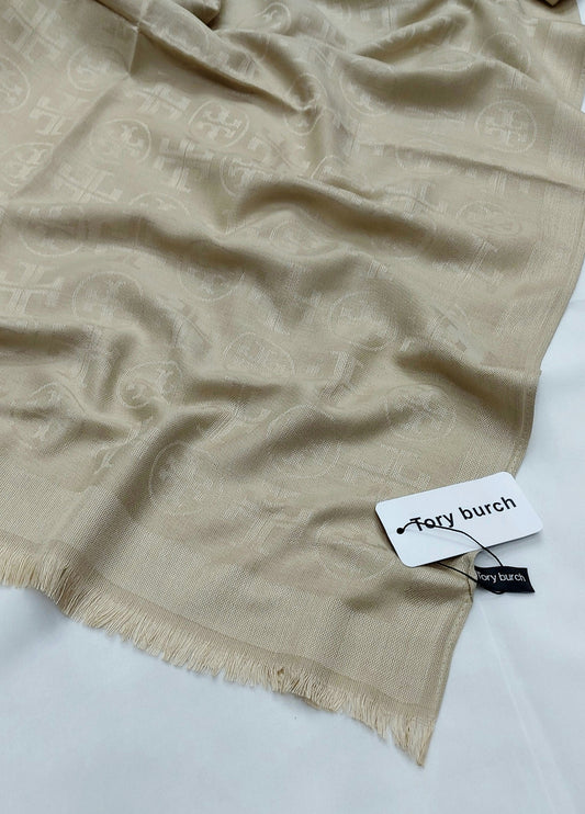 Cotton-Emblem Beige