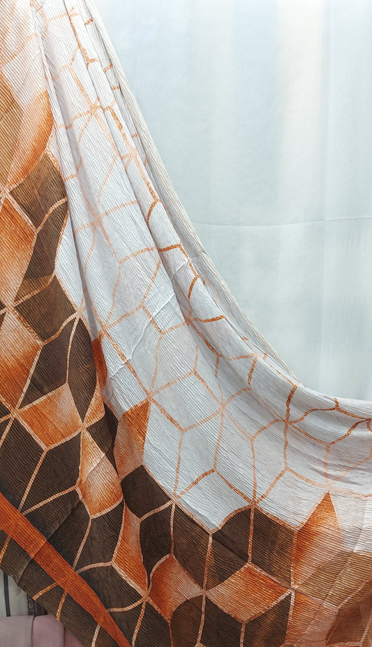 Algerian Luxe-Abstract orange